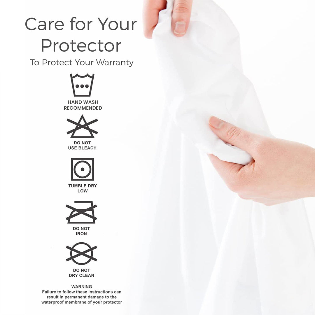 100% Waterproof Fitted Style Mattress Protector