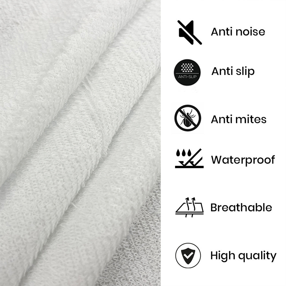 100% Waterproof Fitted Style Mattress Protector