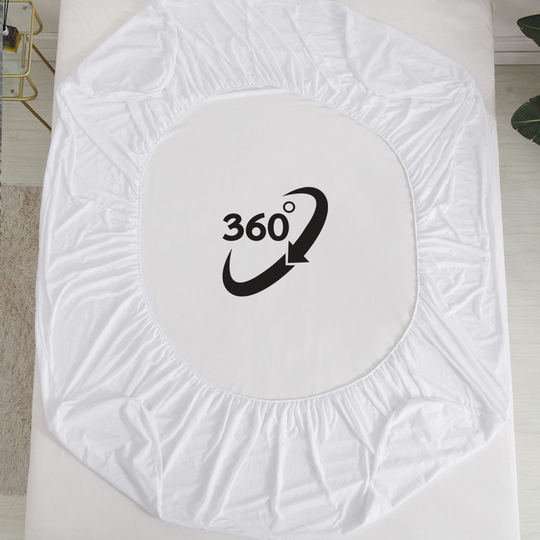 100% Waterproof Fitted Style Mattress Protector