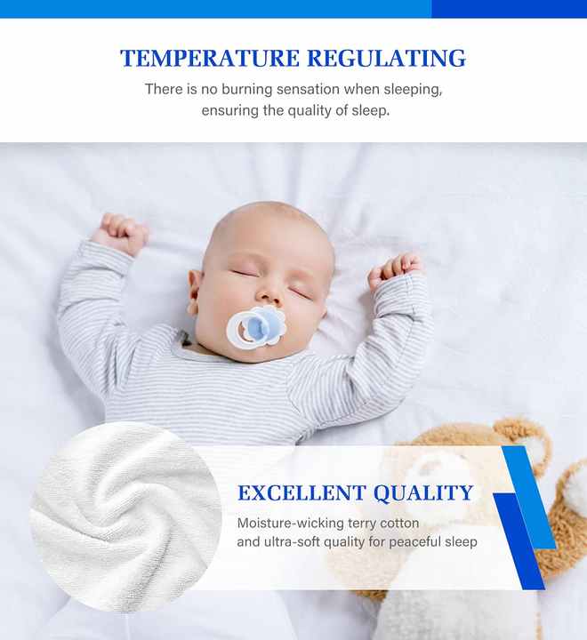 100% Waterproof Fitted Style Mattress Protector