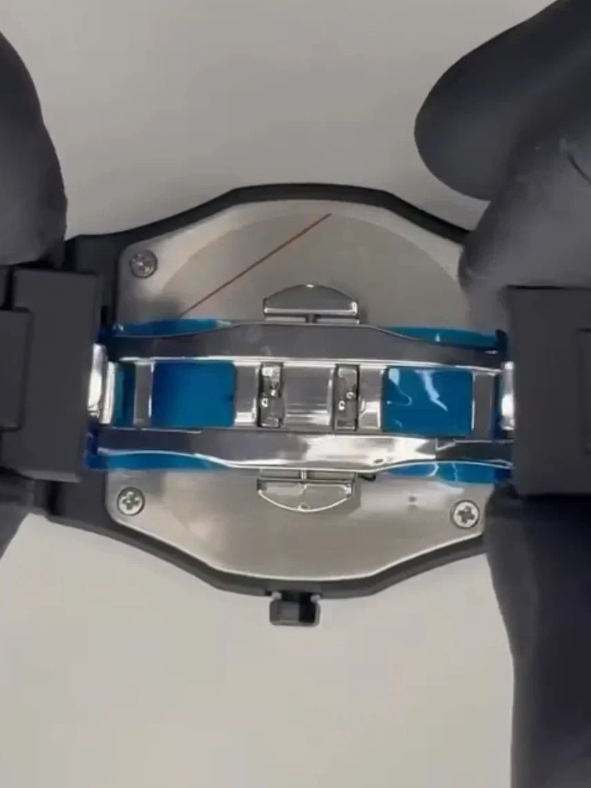 Arabic Aura Watch – Black | Waterproof, Scratch-Proof, Premium Gift Box Included