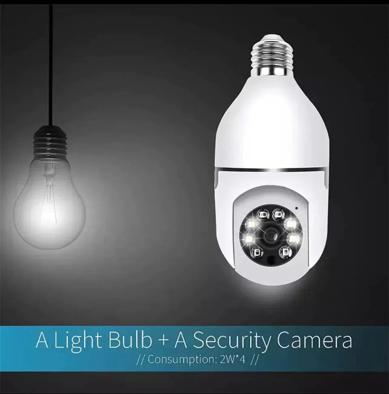 CCTV HD Bulb Camera