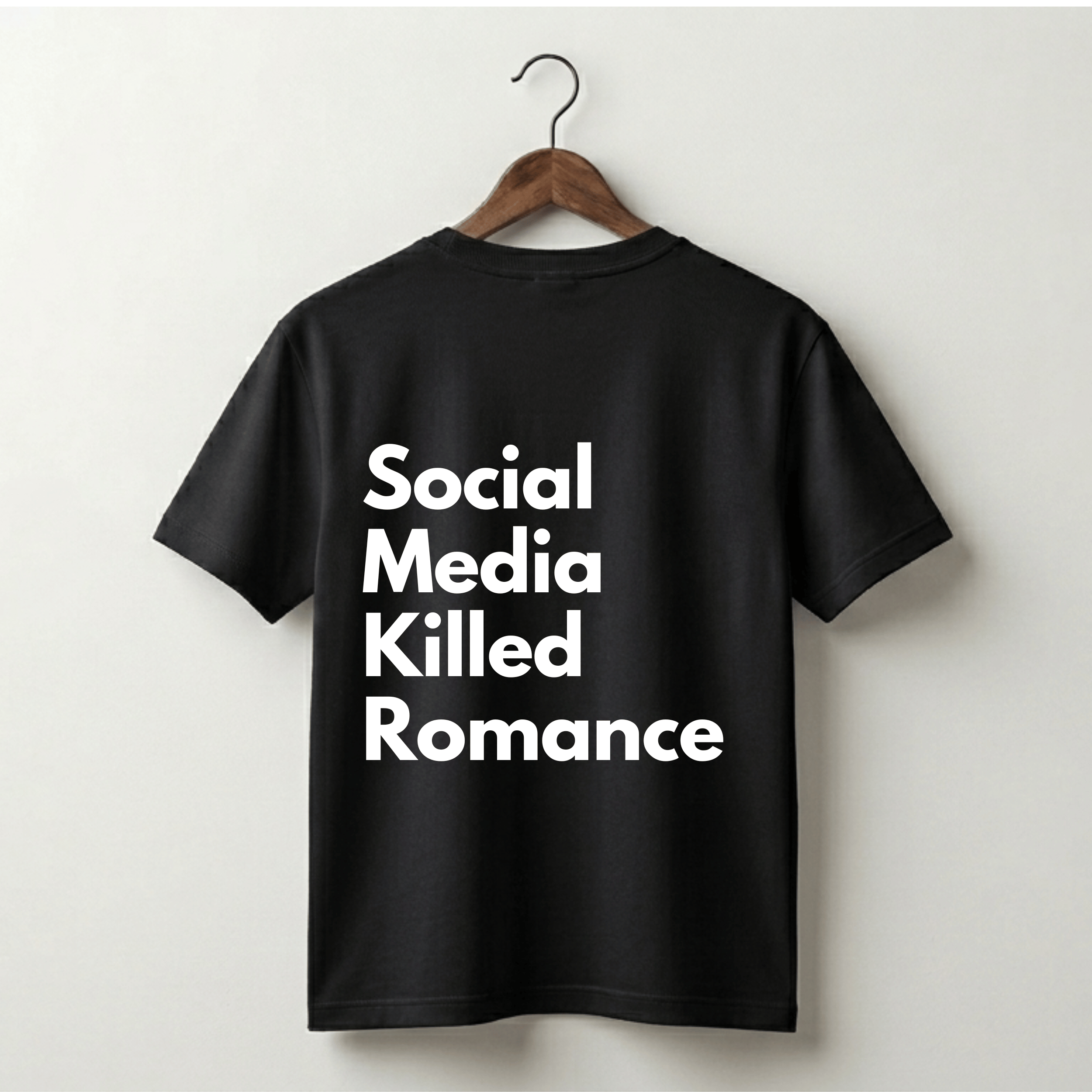 Social Media Killed Romance Premium Tee