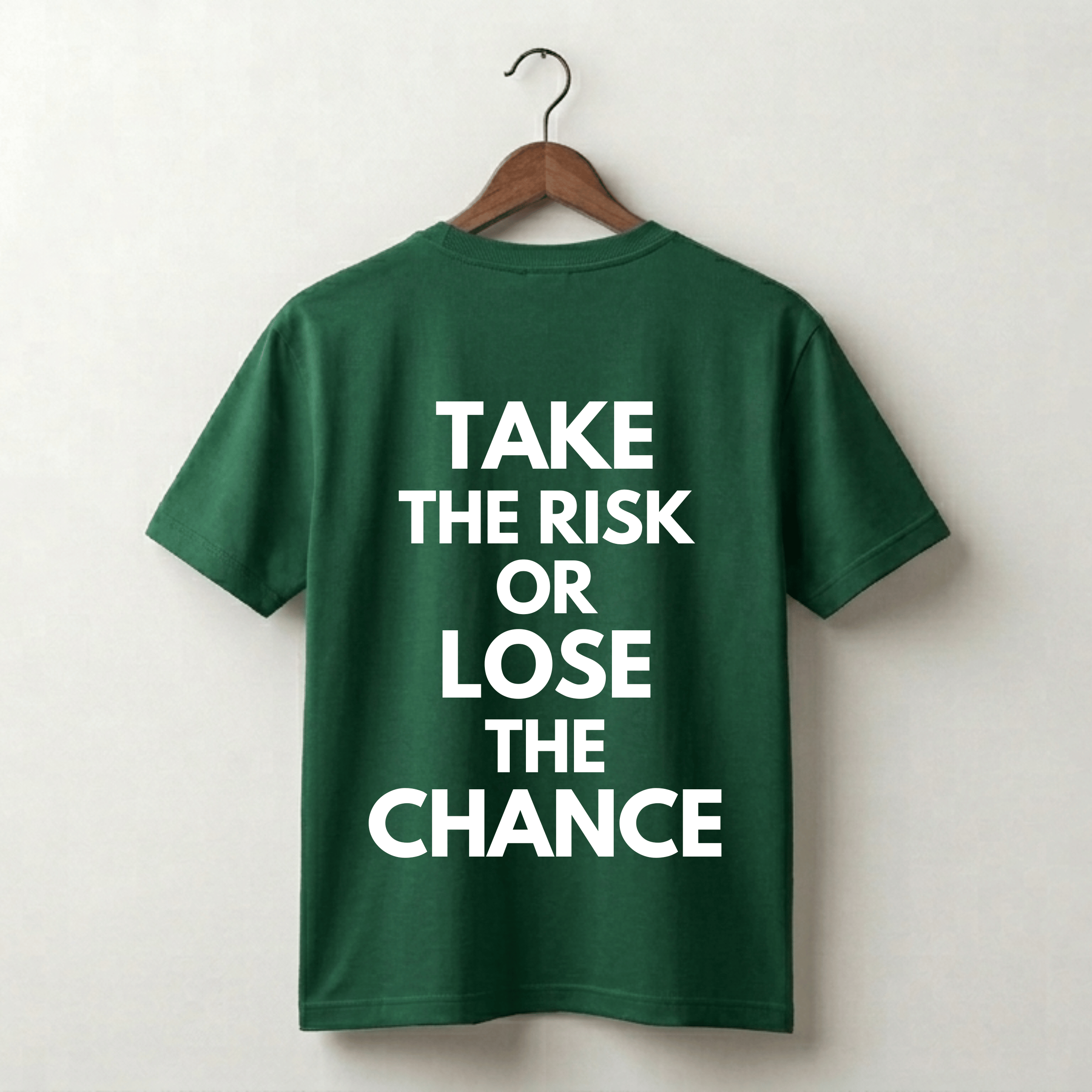 Take The Risk Or Lose The Chance Premium Tee