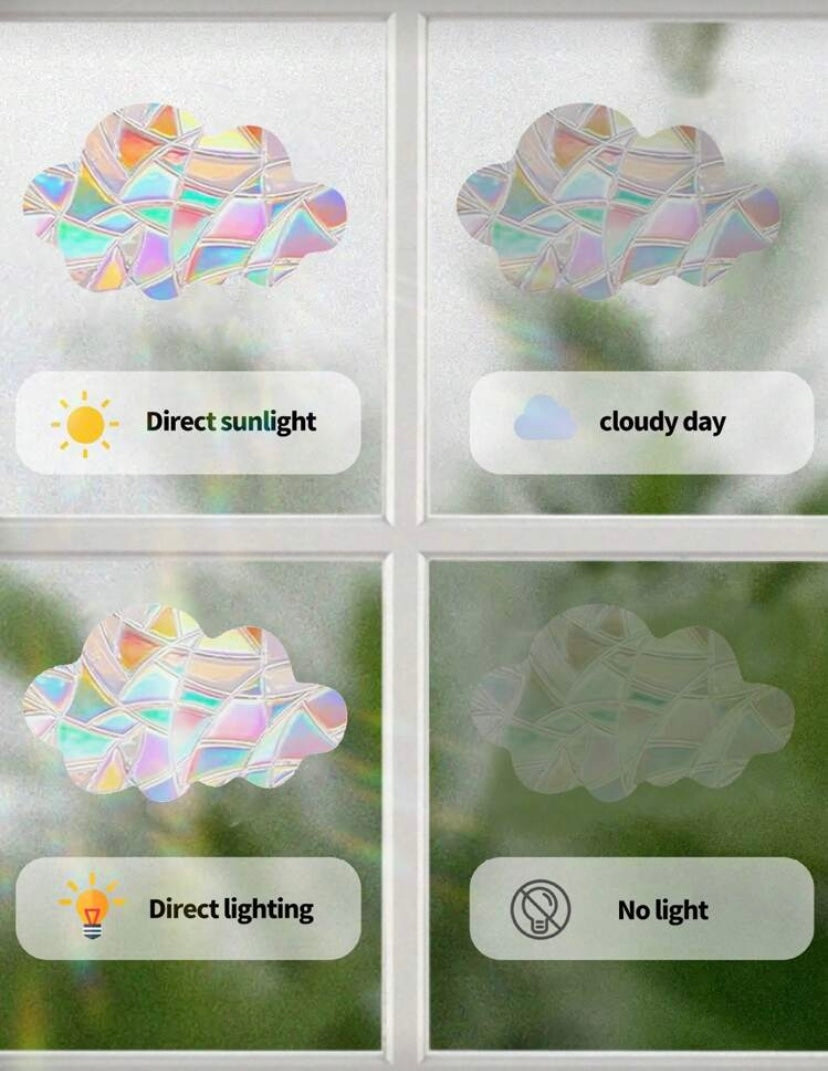 Sun Catcher Window Glass Stickers – Choose Your Design
