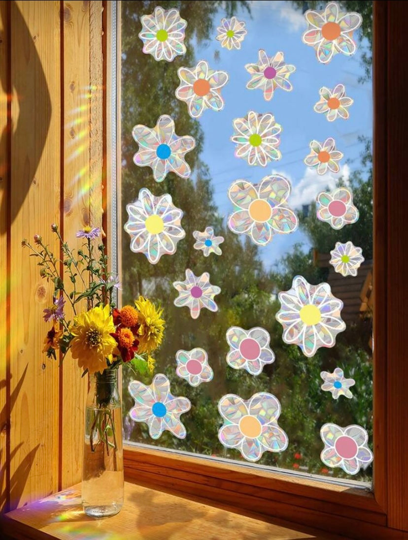 Sun Catcher Window Glass Stickers – Choose Your Design