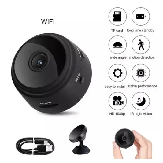 Mini Wifi Camera With A9 Surveillance Security